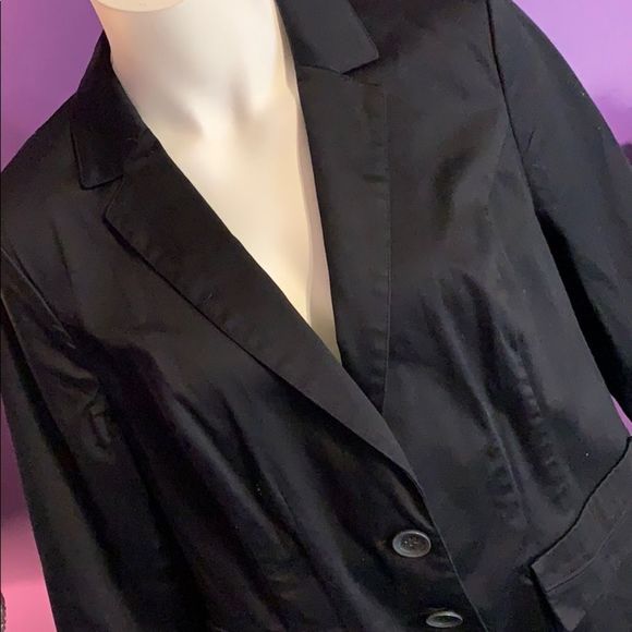Lane Bryant Black Blazer - Picture 7 of 9